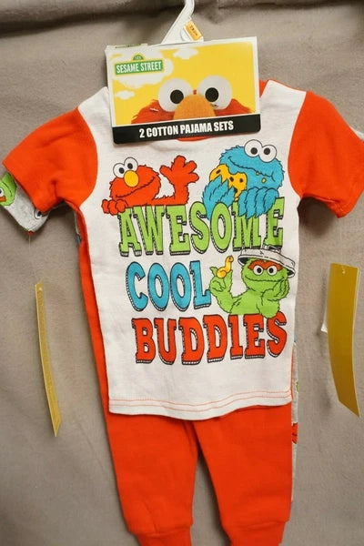 PAW PATROL, THOMAS OR SESAME ST. 4 PIECE PAJAMAS SETS ASSORTED SIZES  BNWT