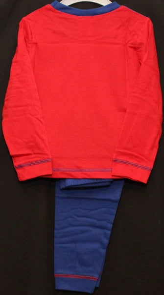 SPIDER-MAN Boy's Pyjamas/ Red & Blue SPIDEY PJs Sizes 1.5-5 Years