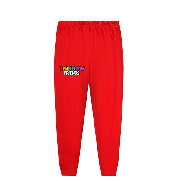 Popular Children's Rainbow Friends Pajama Top+Pants Pajama PJ Set Gift