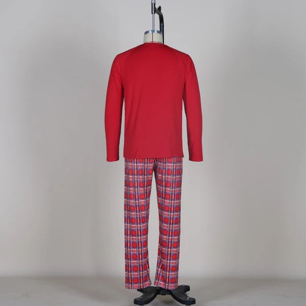 Christmas Suit Parent-Child Suit long-sleeved casual pajamas