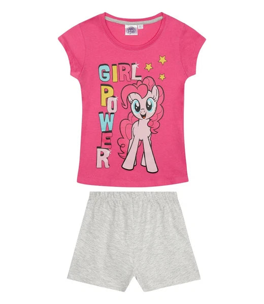 Boys Girls Kids Children Pyjamas Short Sleeve T-Shirt Shorts Set Age 2-12 Years