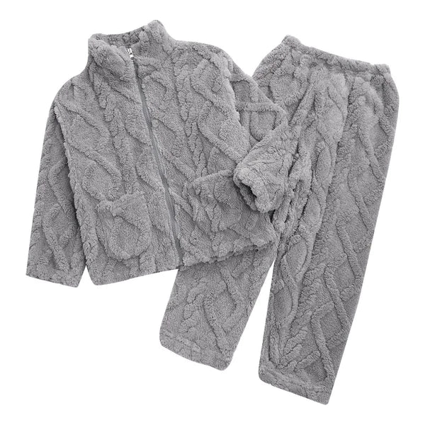 Unisex Kids Outfit Homewear Set Tops With Pants Pajamas Long Sleeve Loungewear