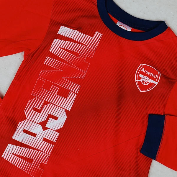 Boys Genuine Official Arsenal FC Football Pyjamas #AFC Age 2-12 Years
