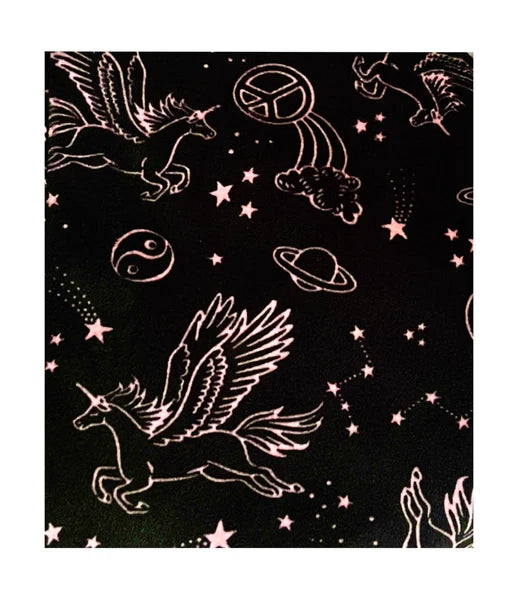 Wonder Nation Girls Long Sleeve Top and Joggers Pajama Set 2-Piece Size M NEW