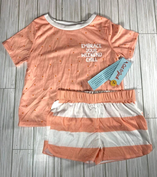 Cat & Jack Girls 2pc pajama Embrace your Weekend Chill
