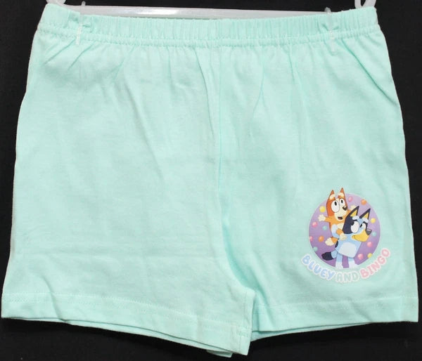 BLUEY Girl's Short Pyjamas / Shorty/Summer PJs Sizes 18 Months-5 Years