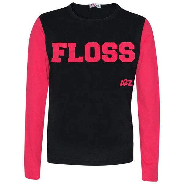 Girls Kids Pyjamas Floss A2Z Pink Fashion Night Loungewear PJS Outfit Sets 2-13Y