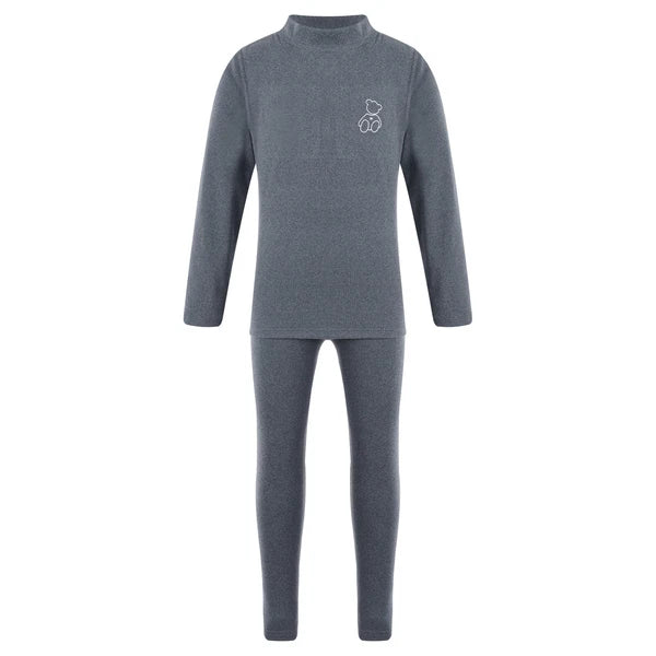 Kids Boys Girls Tees Long Sleeve Top Bear Print Sleepwear Pajamas Loungewear