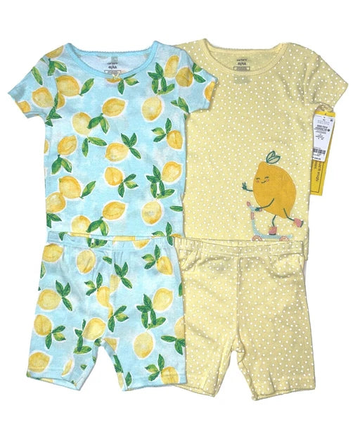 CARTER’S Pajamas Baby/Toddler 2PC-4PC Cotton Snug Fit Short-Sets 9M,-24M, 4T NWT