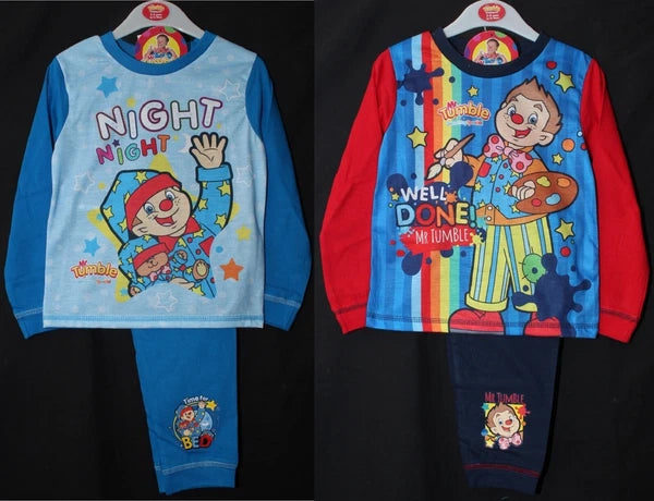 MR. TUMBLE Boy's Pyjamas/ SOMETHING SPECIAL PJs Sizes 12 months-4 years