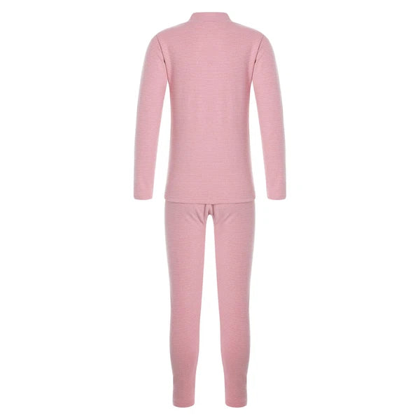 Kids Boys Girls Thermals Sets Pajamas T-shirt And Tights Suit Warm Active Home