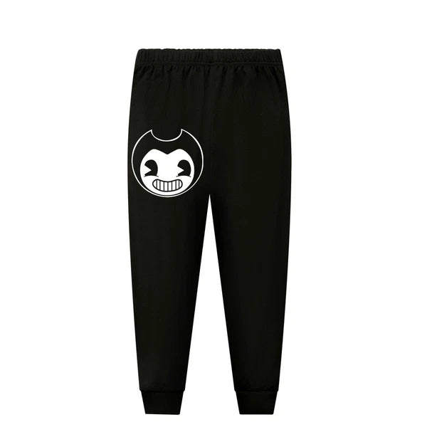 New Children's Bending and Ink Machine Pajama Top+Pants Set Birthday Gift