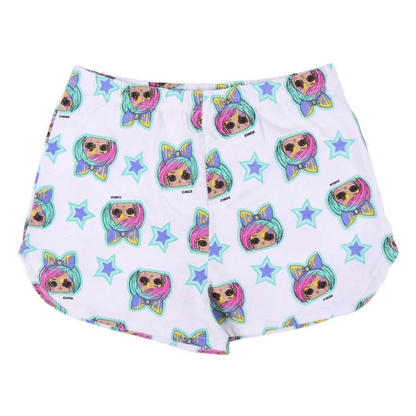 Girls LOL Surprise Character Short Pyjamas Nightwear Shorties Pjs Age 3-10 Years