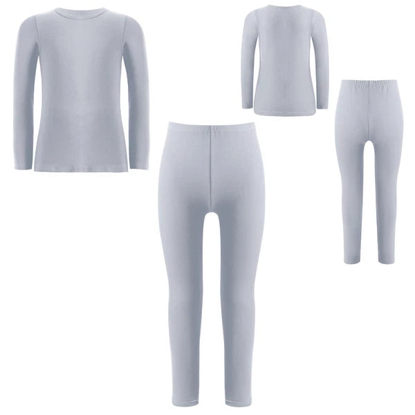 Unisex Kids Suit Bottoms Outfit Girls Set With Pants Homewear Pajamas Winter