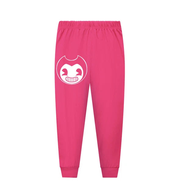 New Children's Bending and Ink Machine Pajama Top+Pants Set Birthday Gift