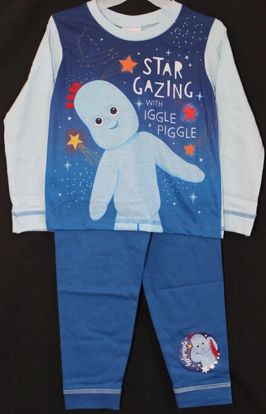 Boy's IGGLE PIGGLE Pyjamas / IN THE NIGHT GARDEN PJs - Sizes 12 months-4 years