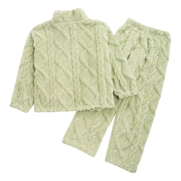 Unisex Kids Outfit Homewear Set Tops With Pants Pajamas Long Sleeve Loungewear