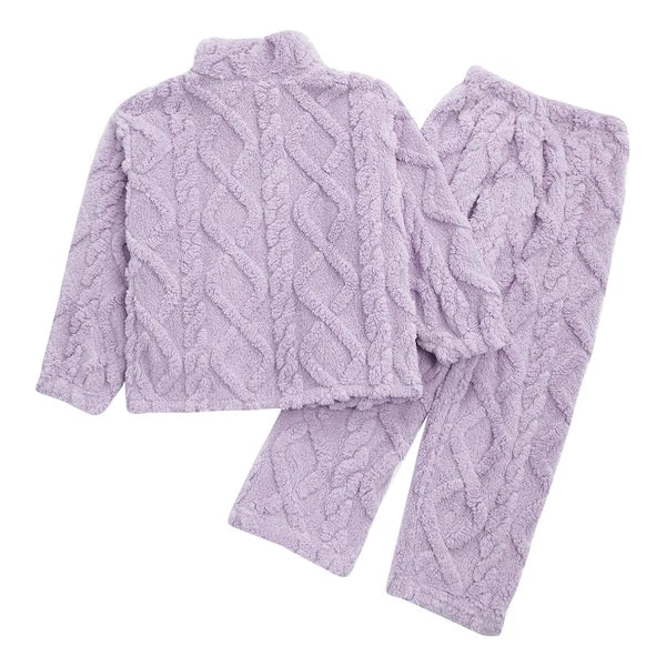 Unisex Kids Outfit Homewear Set Tops With Pants Pajamas Long Sleeve Loungewear