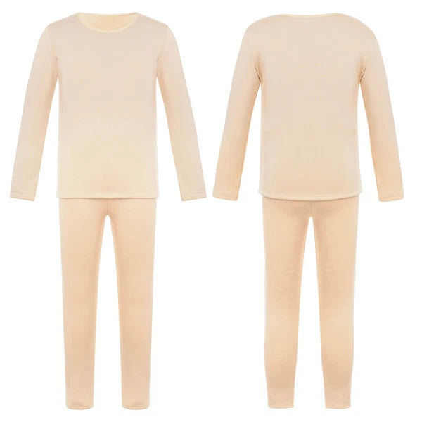 Kids Girl's Pajamas Set Long Sleeve Sleepwear Training Pullover And Pantyhose