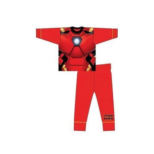 Marvel Boys Pyjama Set Long Sleeve Top Trousers