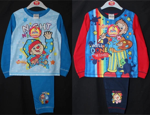 MR. TUMBLE Boy's Pyjamas/ SOMETHING SPECIAL PJs Sizes 12 months-4 years