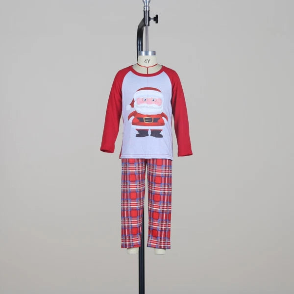 Christmas Suit Parent-Child Suit long-sleeved casual pajamas