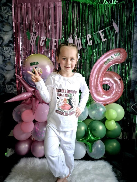 Personalised Birthday Pyjamas Girls When I Wake Up I Will Be  frilly and bows