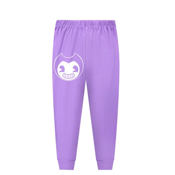 New Children's Bending and Ink Machine Pajama Top+Pants Set Birthday Gift