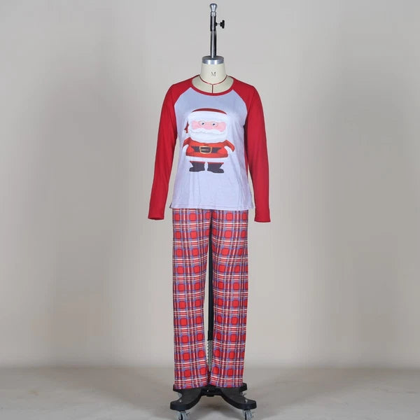 Christmas Suit Parent-Child Suit long-sleeved casual pajamas