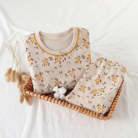 Cotton Kids Pajamas 100% Cotton  Floral Girls Pajamas Ultrasoft - FREE SHIPPING