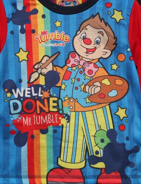 MR. TUMBLE Boy's Pyjamas/ SOMETHING SPECIAL PJs Sizes 12 months-4 years