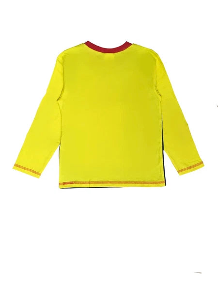 Boys Pokemon Pyjamas Pikachu Yellow Blue 5-12 Yrs Long Sleeve Trouser Character