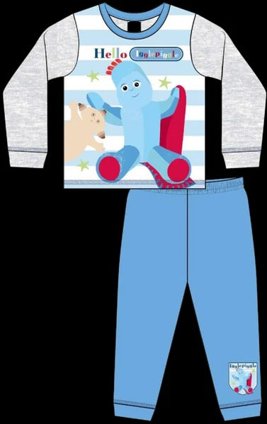 Boy's IGGLE PIGGLE Pyjamas / IN THE NIGHT GARDEN PJs - Sizes 12 months-4 years