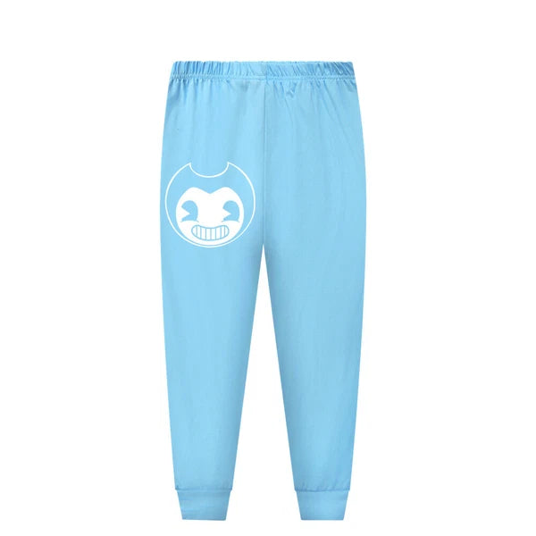 New Children's Bending and Ink Machine Pajama Top+Pants Set Birthday Gift