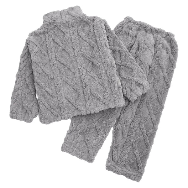 Unisex Kids Outfit Homewear Set Tops With Pants Pajamas Long Sleeve Loungewear