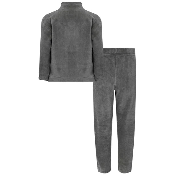 Kids Pajama Set Flannel Nightwear Soft Sleepwear Long Sleeve Homewear Fuzzy