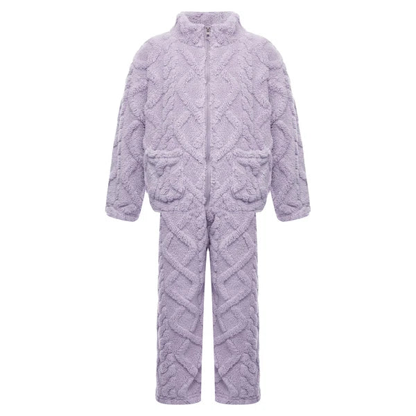 Unisex Kids Outfit Homewear Set Tops With Pants Pajamas Long Sleeve Loungewear